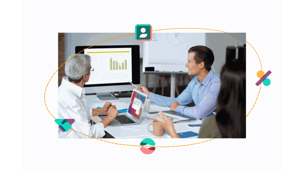 Team discussion with advanced analytics and data-driven reports Team discussion with advanced analytics and data-driven reports