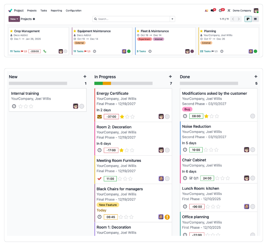 Odoo project features for agriculture business Odoo project features for agriculture business