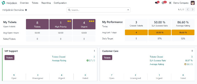 Helpdesk module Helpdesk module